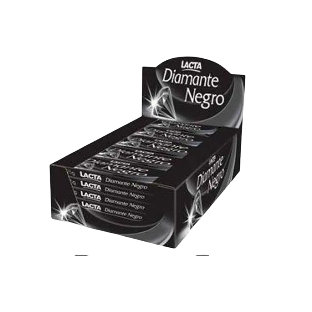 CHOCOLATE DIAMANTE NEGRO LACTA - 400G