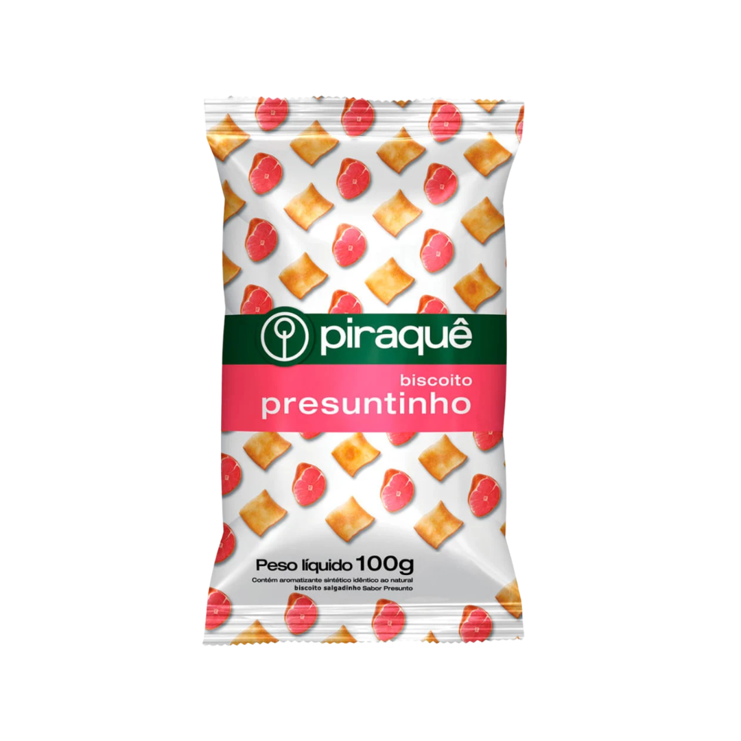 BISCOITO PRESUNTINHO PIRAQUE - 100G