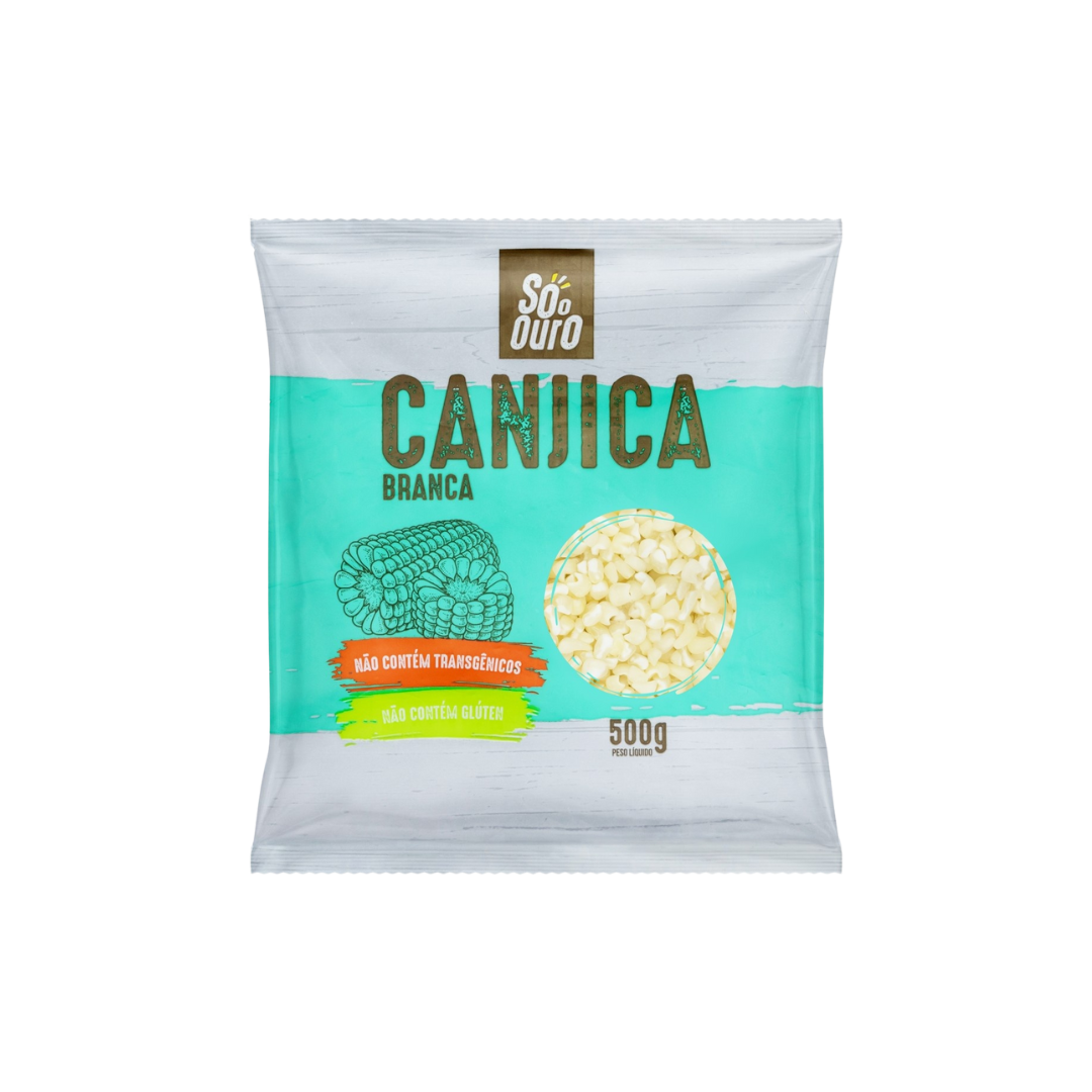 CANJICA BRANCA NAO TRANSGENICO SO OURO - 500G