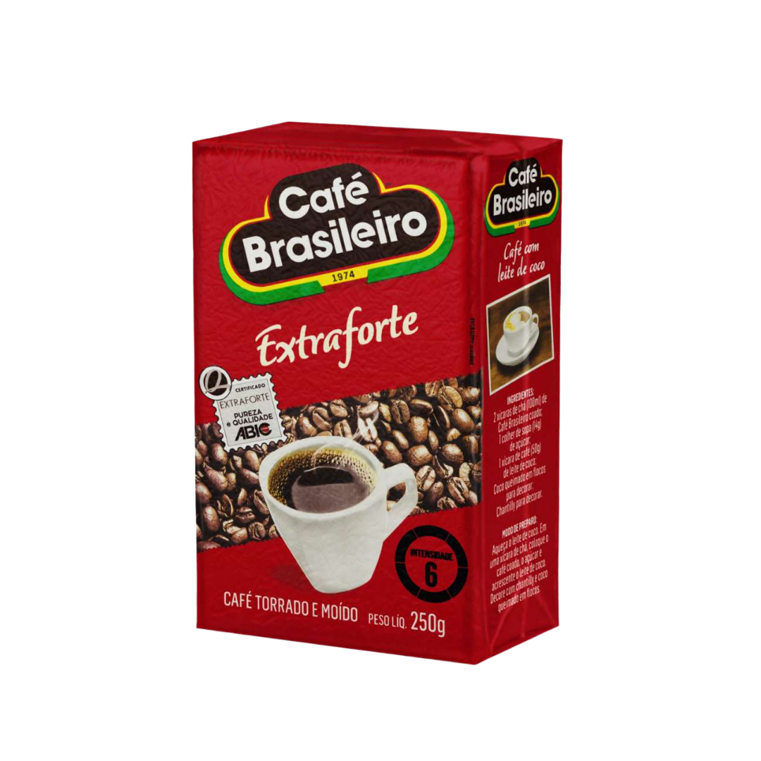 CAFÉ BRASILEIRO EXTRA FORTE TRÊS CORACOES - 250G