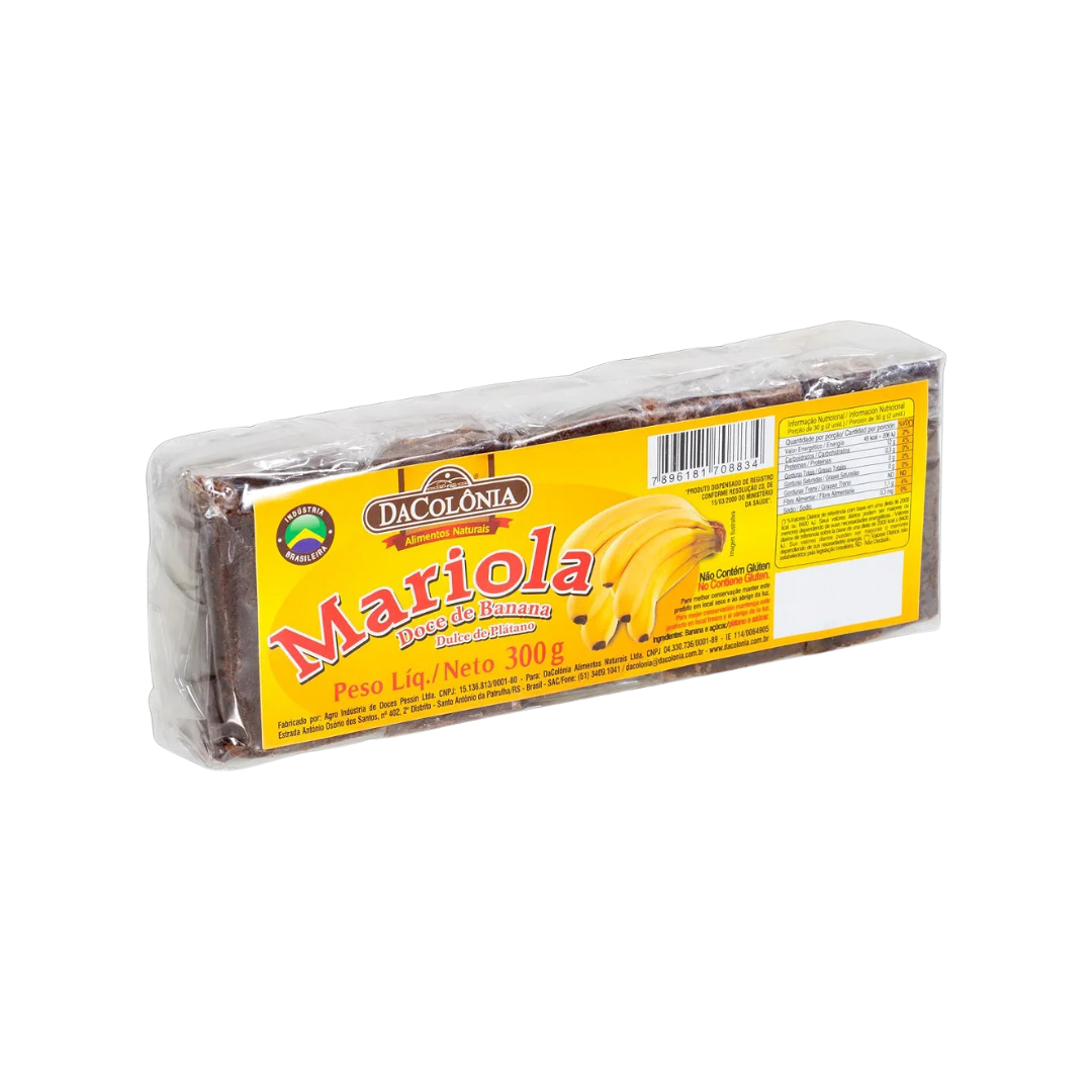 DOCE BANANA MARIOLA DACOLONIA - 300G