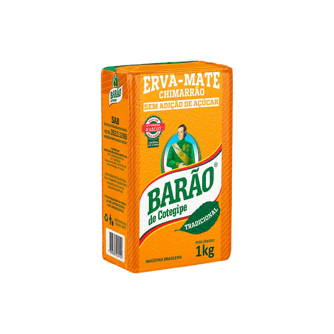 ERVA MATE BARÃO TRADICIONAL - 1KG