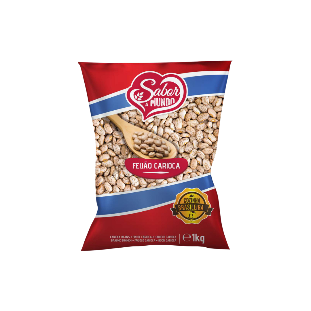 FEIJÃO CARIOCA SABOR A MUNDO - 1KG