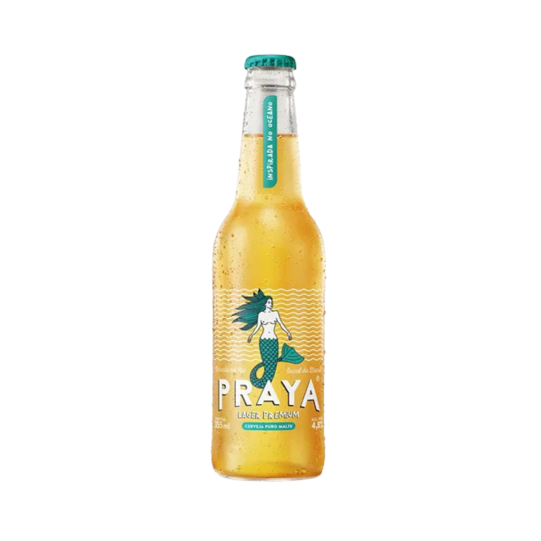 BIERE PRAYA LAGER - BOUTEILLE 355ml