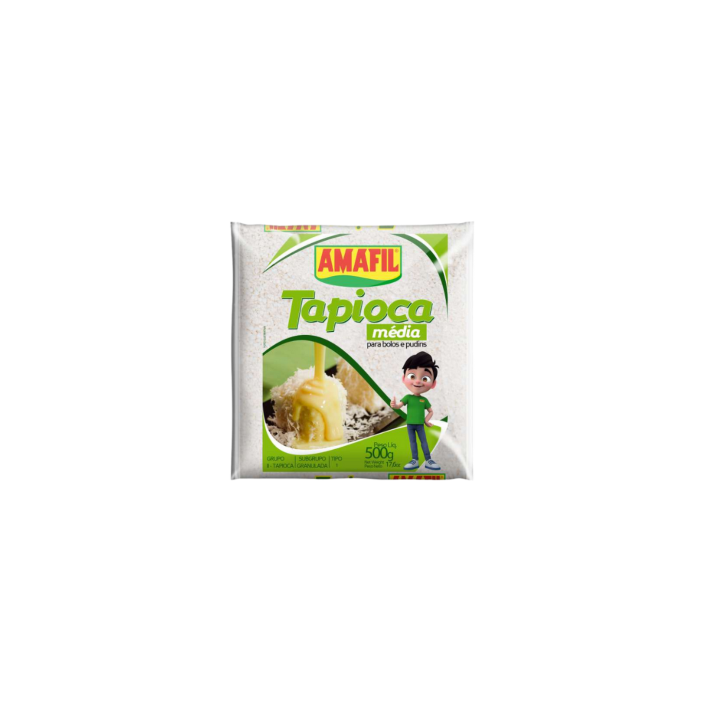TAPIOCA MÉDIA AMAFIL - 500G