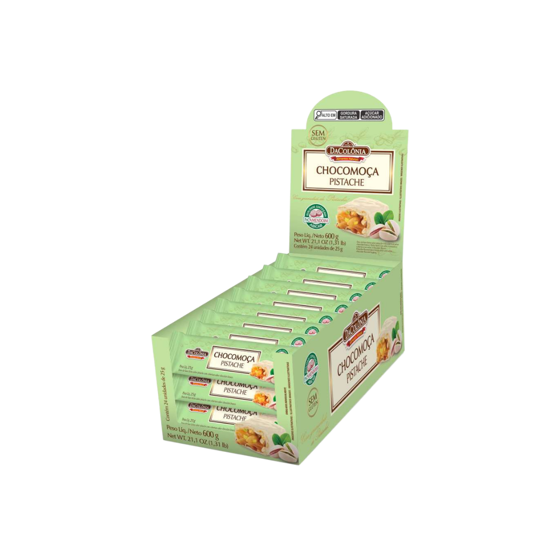 CHOCO MOÇA PISTACHE DACOLÔNIA - 600G