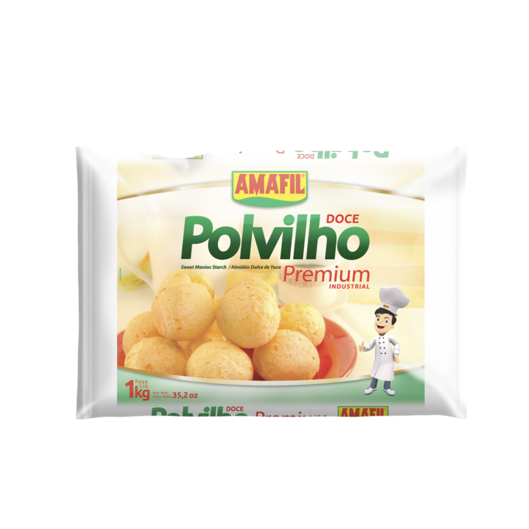 POLVILHO DOCE PREMIUM AMAFIL - 1KG