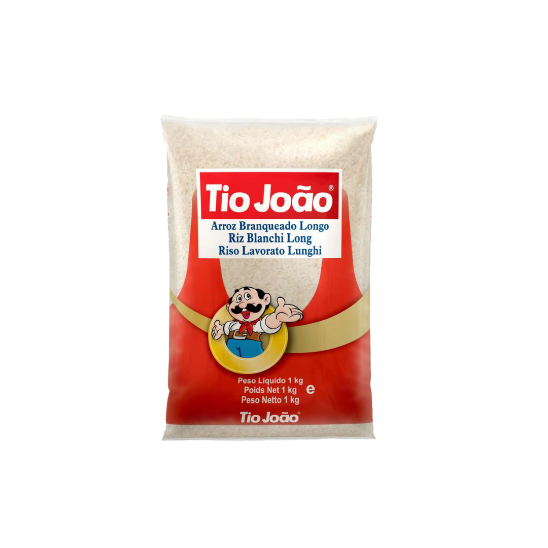 ARROZ BRANCO TIO JOÃO - 1KG