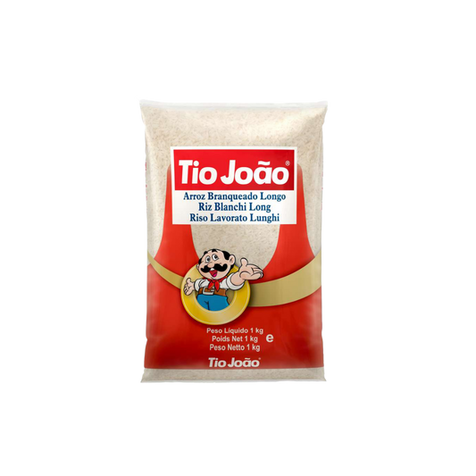 ARROZ BRANCO TIO JOÃO - 1KG