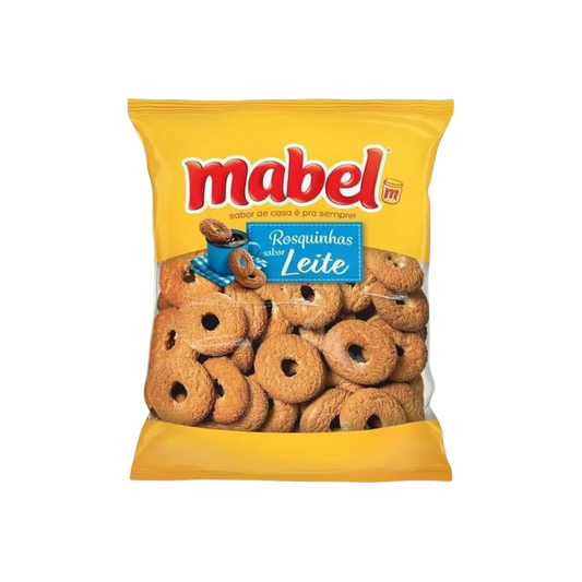 BISCOITO ROSQUINHA MABEL ROSCA LEITE 300G