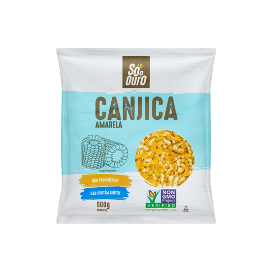 CANJICA AMARELA NAO TRANSGENICO SO OURO - 500G