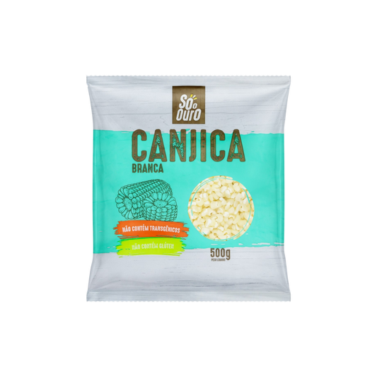 CANJICA BRANCA NAO TRANSGENICO SO OURO - 500G
