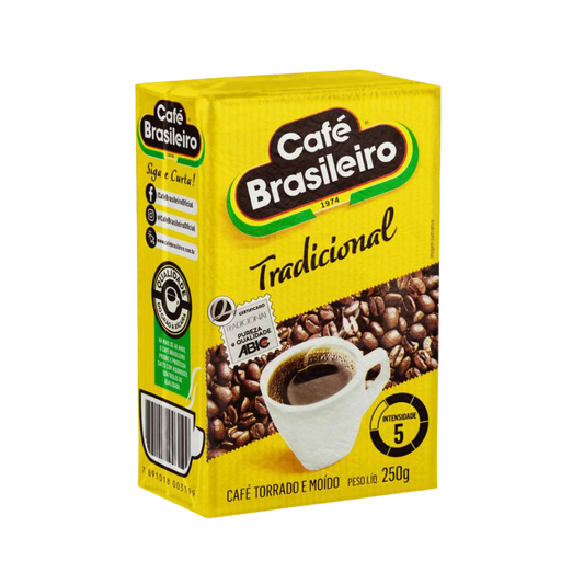 CAFÉ BRASILEIRO TRADICIONAL TRÊS CORACOES - 250G