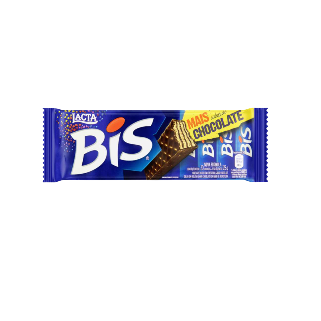 CHOCOLATE BIS KRAFT PRETO - 100,8G