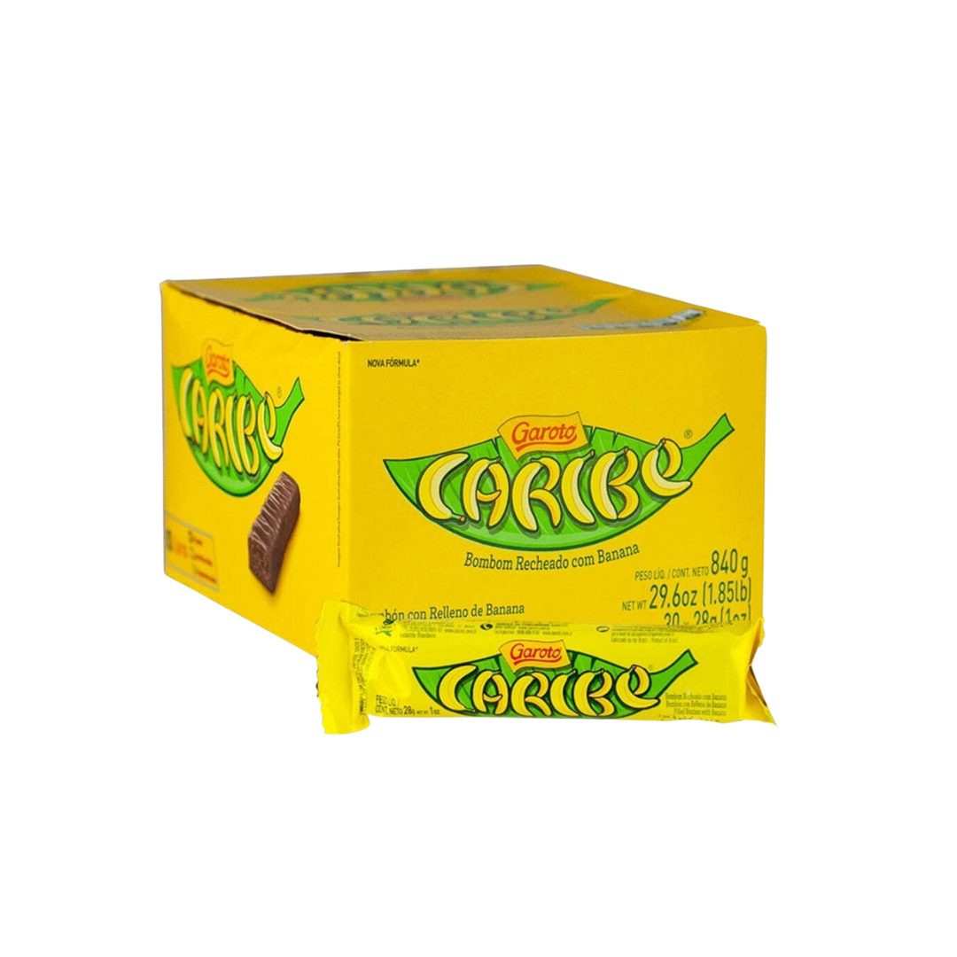 CHOCOLATE CARIBE GAROTO - 28G