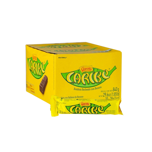 CHOCOLATE CARIBE GAROTO - 28G