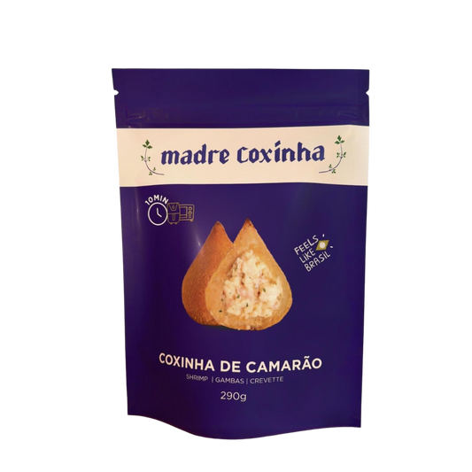 COXINHA CAMARÃO CREAM CHEESE - 500G