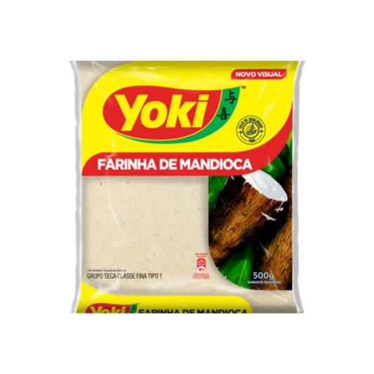 FARINHA DE MANDIOCA CRUA - YOKI 500G