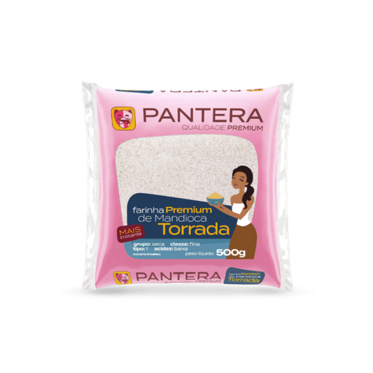 FARINHA MANDIOCA TORRADA PANTERA - 500g