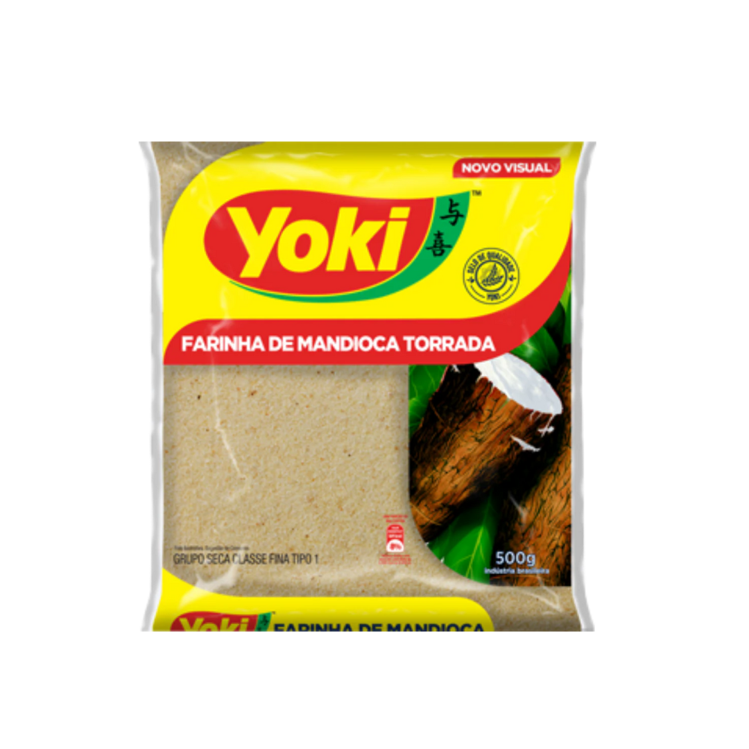 FARINHA DE MANDIOCA TORRADA YOKI - 500G