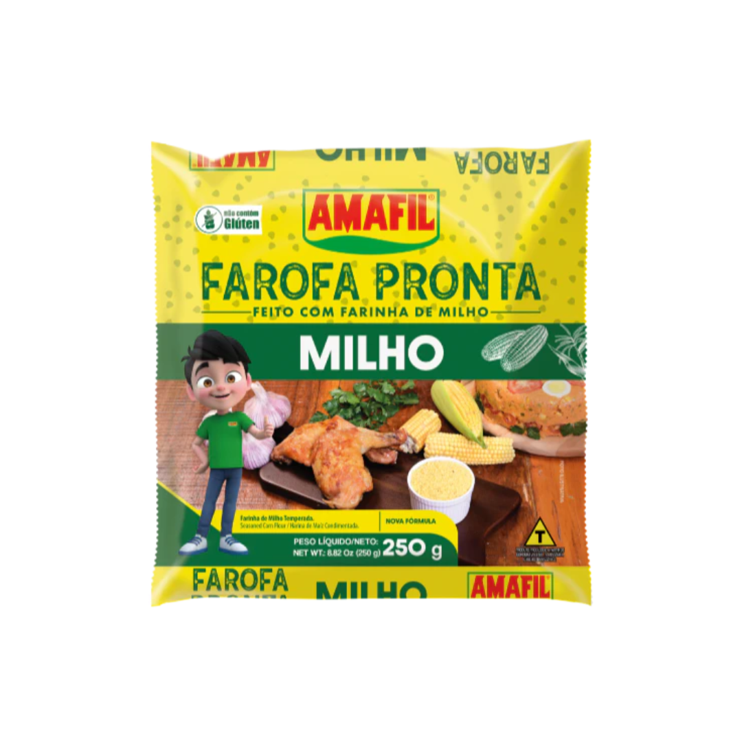 FAROFA DE MILHO AMAFIL - 250G