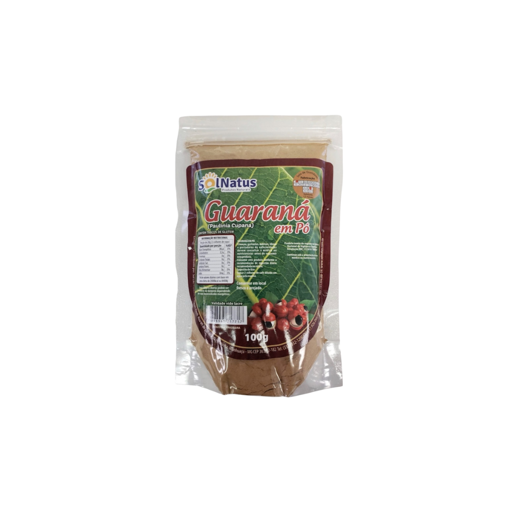 GUARANÁ EM PÓ SOL NATUS - 100G