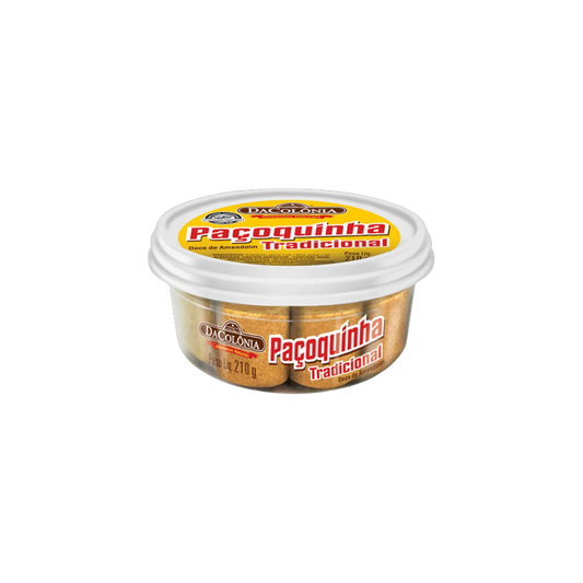 PAÇOCA ROLHA TRADICIONAL DACOLONIA POTE - 210g