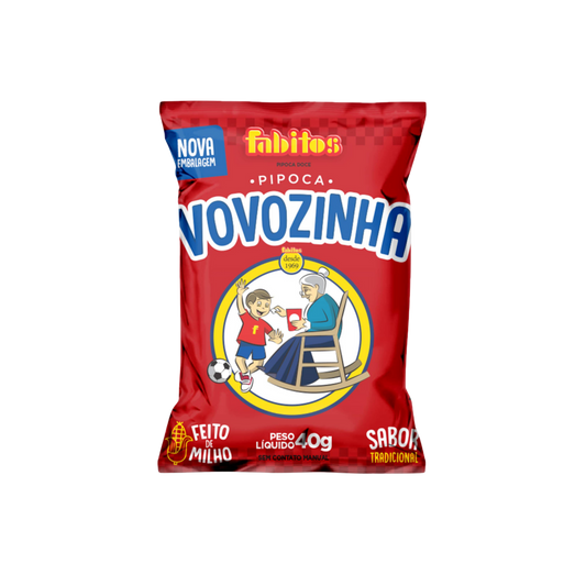 PIPOCA DOCE DE CANJICA VOVOZINHA - 40g