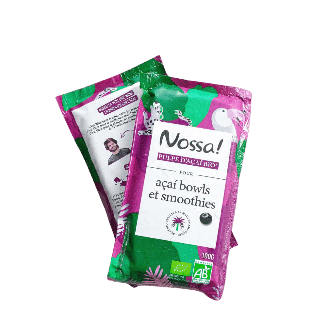 PULPE ACAI BIO et GUARANA - 100g