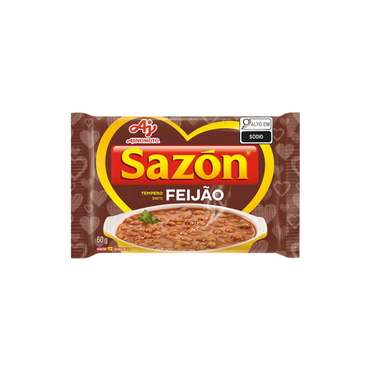 TEMPERO PRONTO P/ FEIJÃO SAZON - 60g