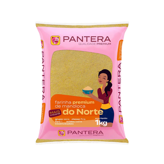 FARINHA DE MANDIOCA DO NORTE PANTERA - 1KG