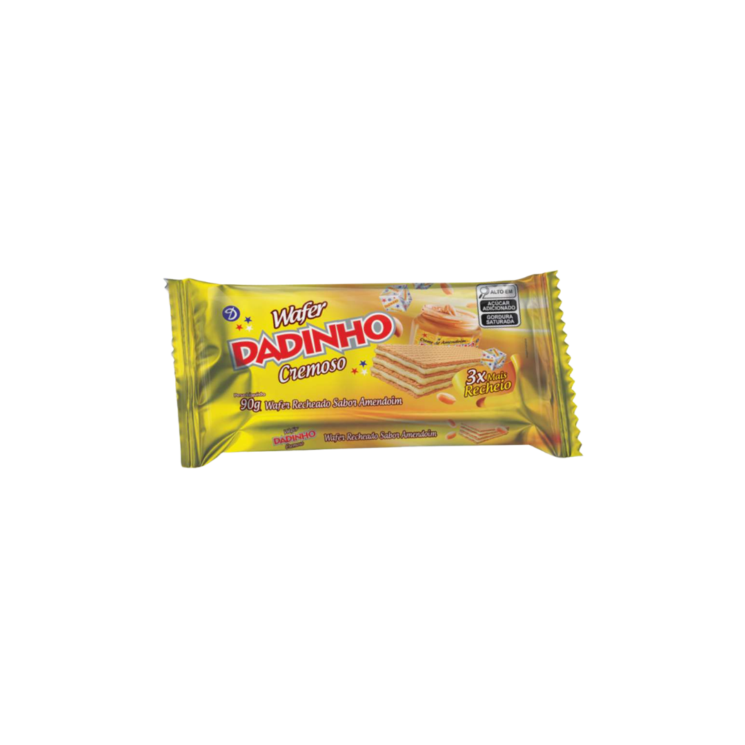 WAFER CREMOSO DADINHO - 90G